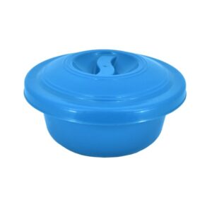 bowl no. 929 colour with lid blue