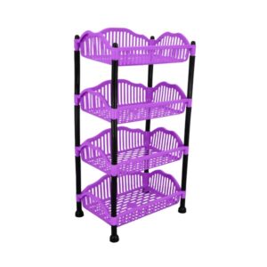 delux trolley four set purple