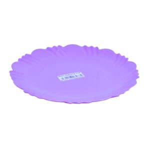 dinner plate no. 10 purple