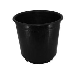 flower bucket no. 4 black