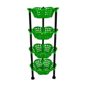 flower trolley four set green