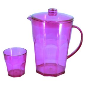 safari jug no. 205 with glass purple