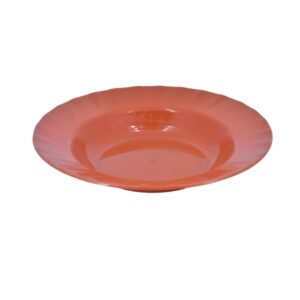 safari soup plate no. 314 orange