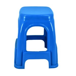 safari stool no. 3 blue