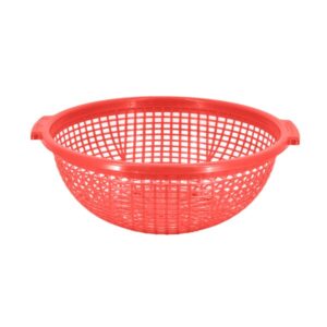 safari strainer 36 fruit bowl red