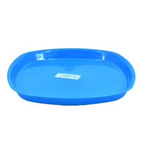 square dinner plate no. 10 blue