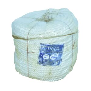 tiger polythene ply rope 16mm 220m white (2)